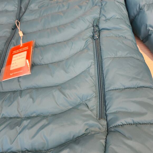 Venustas Heated Jacket NEW With Dual Control Button 7.4V For Unisex, U9001 Blue - Picture 16 of 16